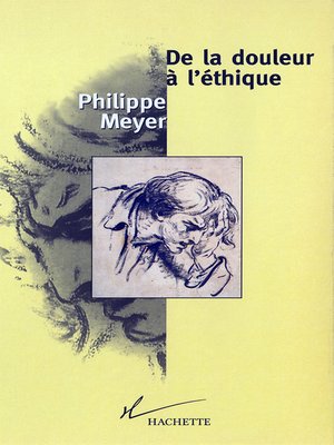 cover image of De la douleur à l'éthique